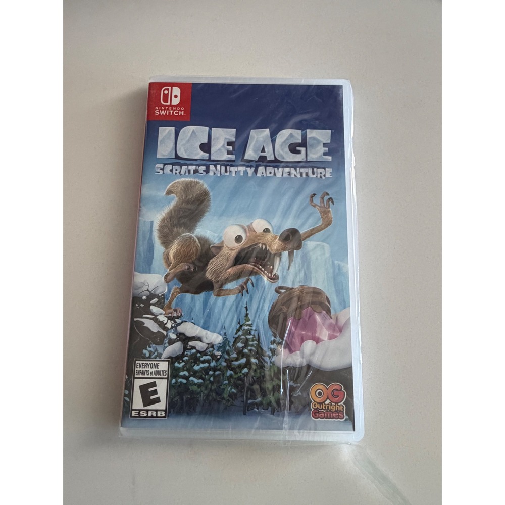 Ice Age Scrats Nutty Adventure Nintendo Switch New Sealed Action Game